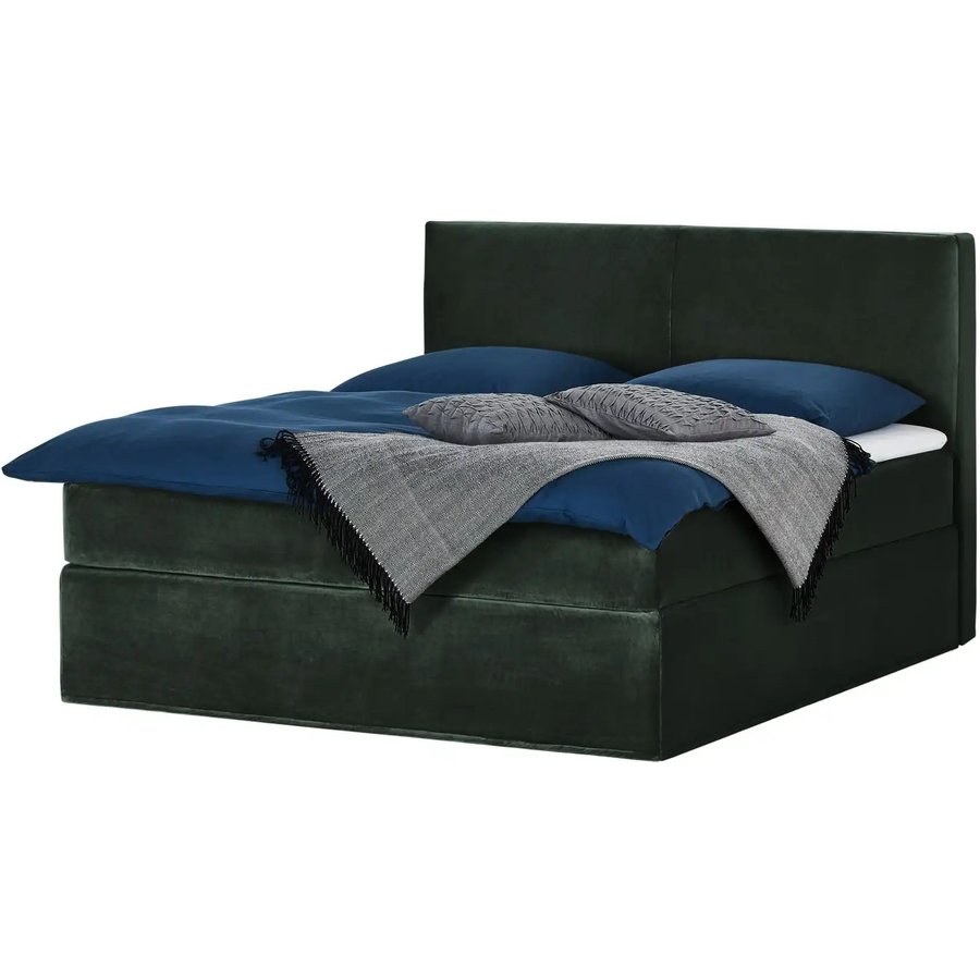 Boxi Boxspringbett 180 x 200 cm Boxi Classic, grün