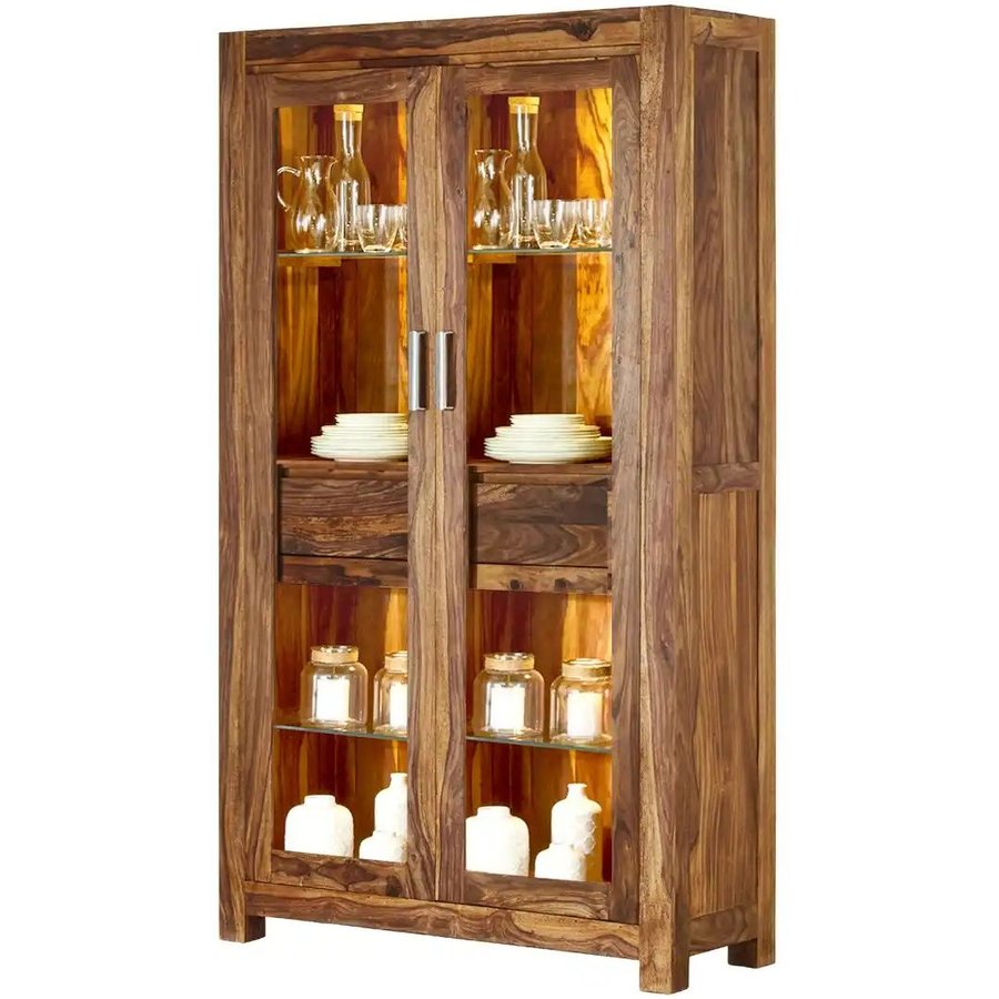 Vitrine Amarillo, holzfarben