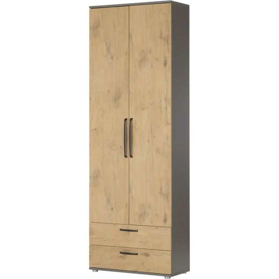 Garderobenschrank Paris, grau