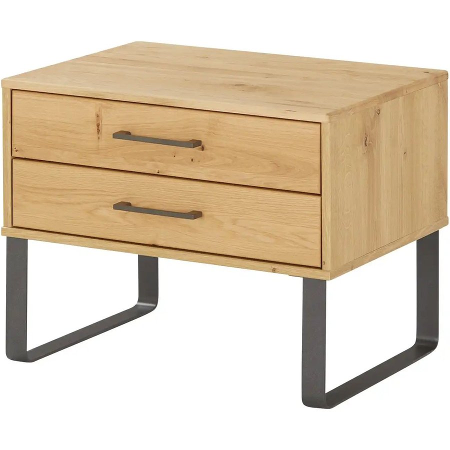 Woodford Nachtkommode teilmassiv Smilla, holzfarben