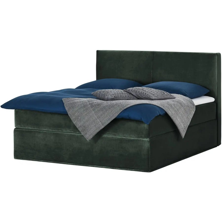 Boxi Boxspringbett 160 x 200 cm Boxi Classic, grün