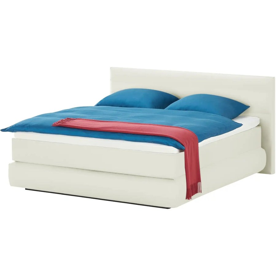 Wohnwert Boxspringbett Dormian Bolge Low, weiß