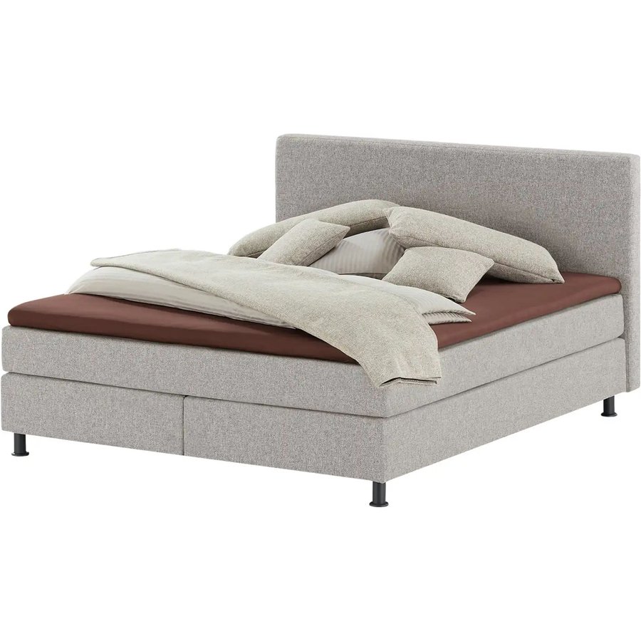 Wohnwert Boxspringbett Dormian Boro, grau