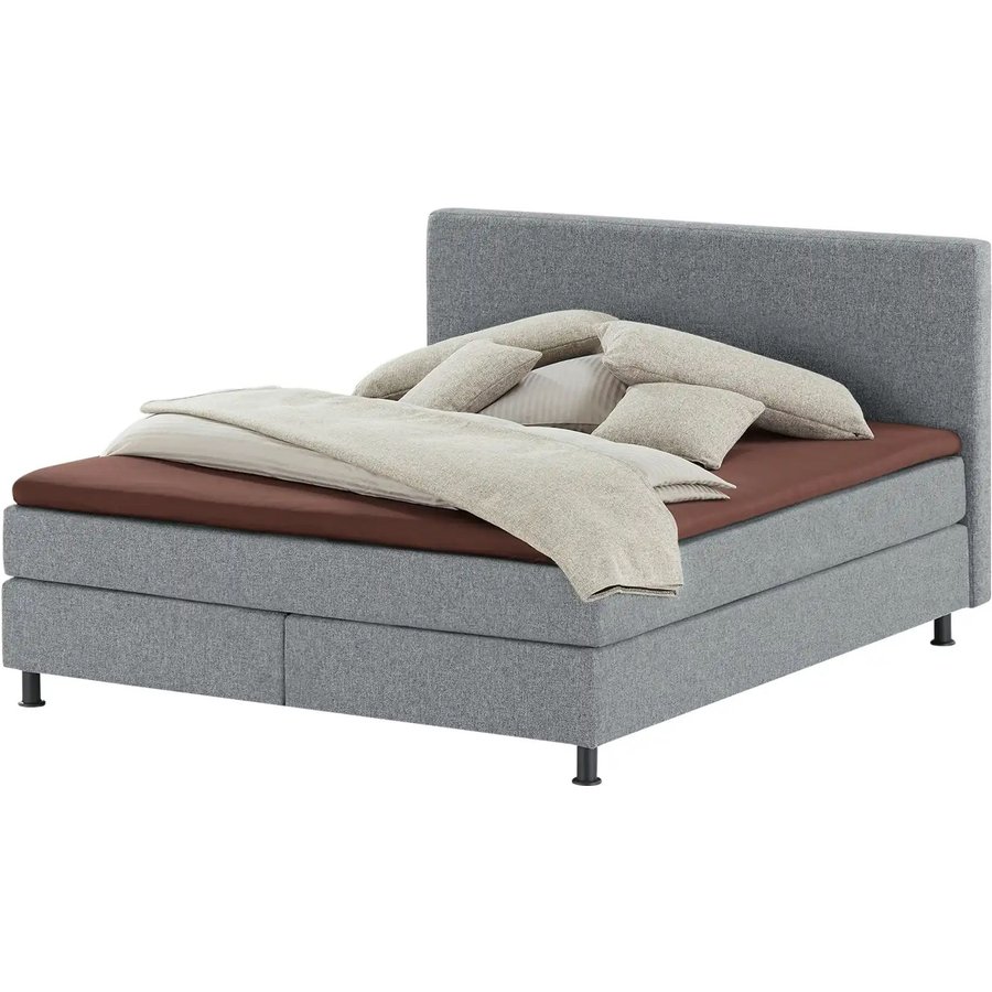 Wohnwert Boxspringbett Dormian Boro, grau