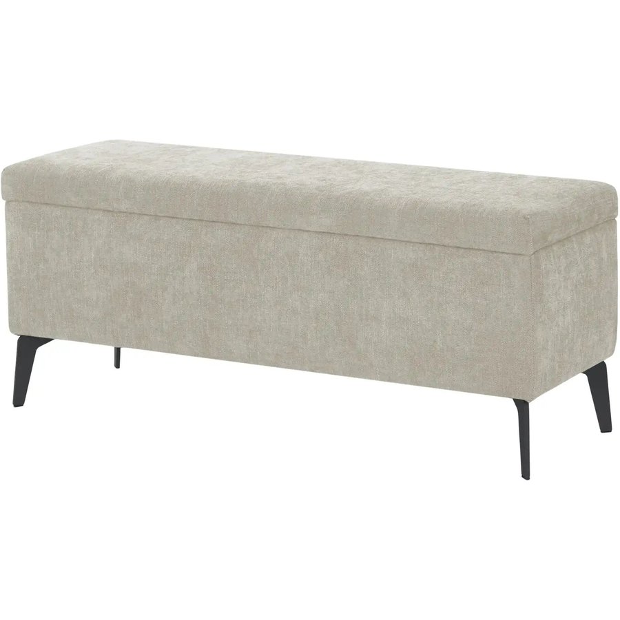Wohnwert Bettbank mit Stauraum Dormian, beige