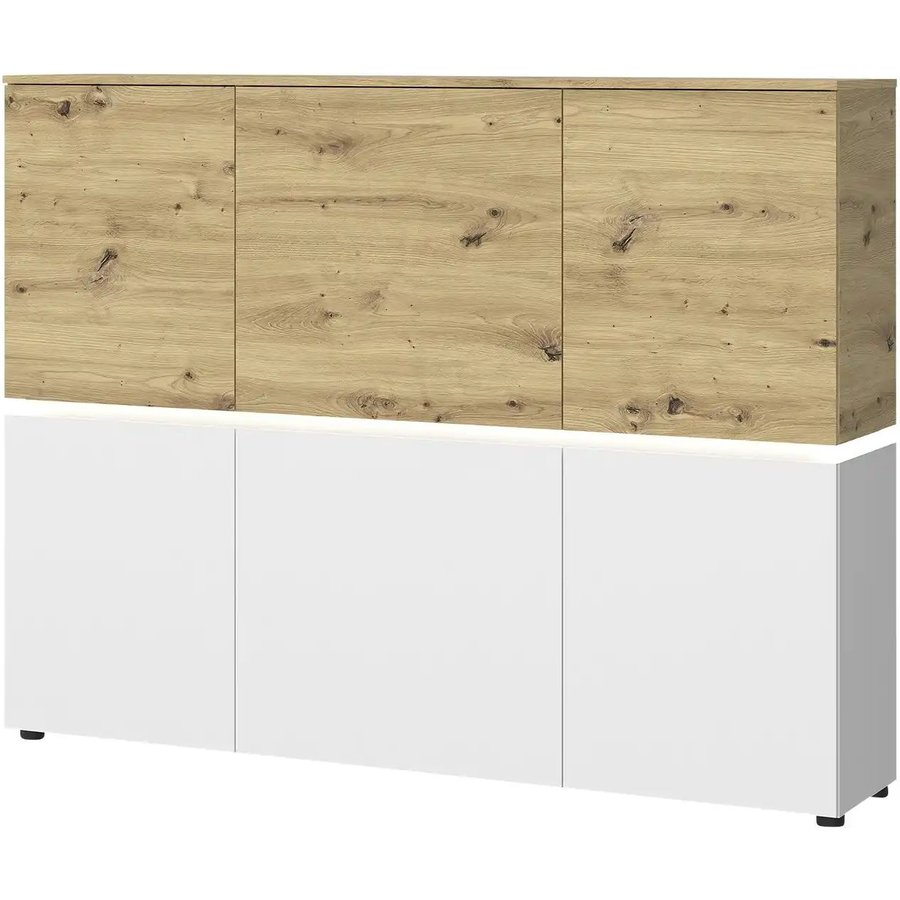 Highboard Luci, weiß