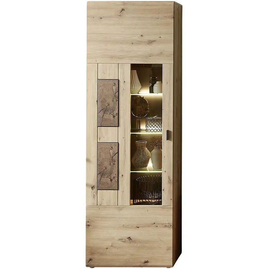 uno Vitrine Madera II, holzfarben