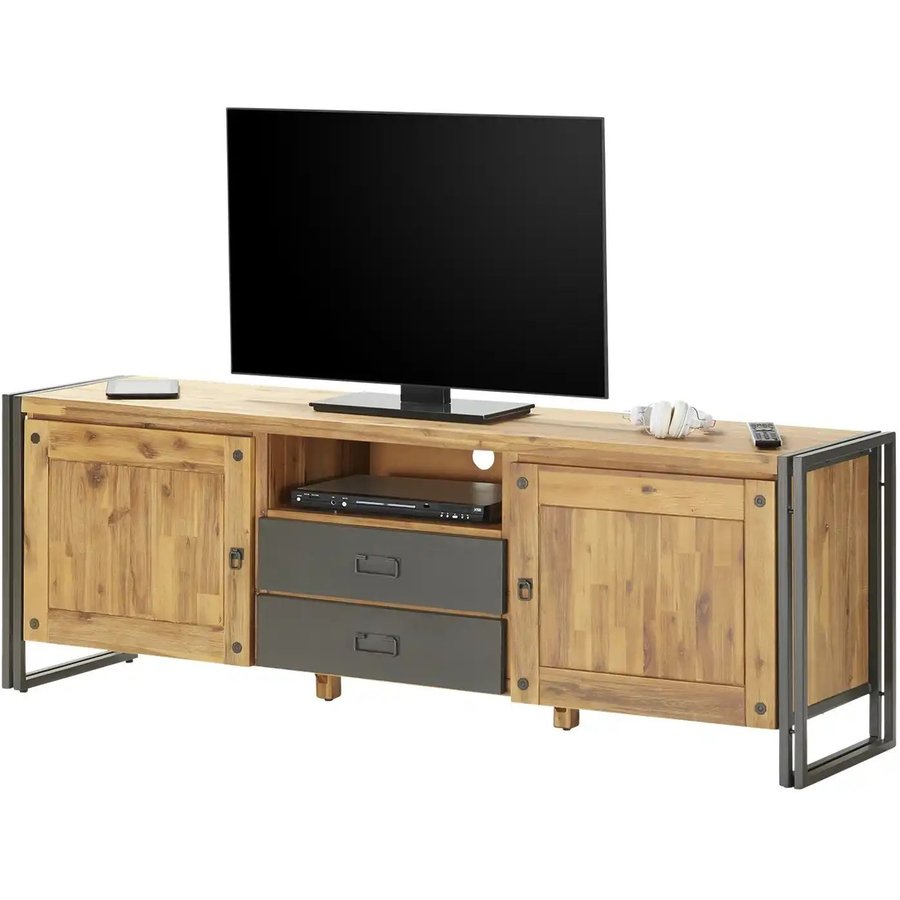 TV-Lowboard Soft-Close-System Detroit, holzfarben