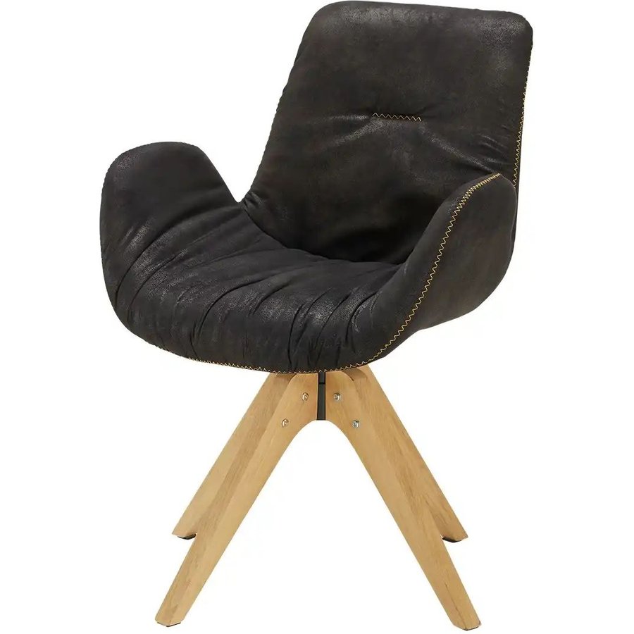 Drehsessel Buffalo, schwarz