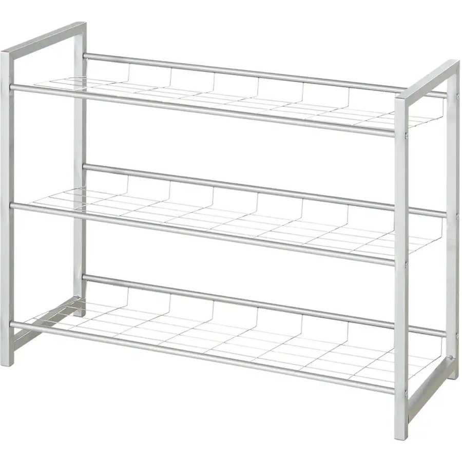 Schuhregal Waake, silber
