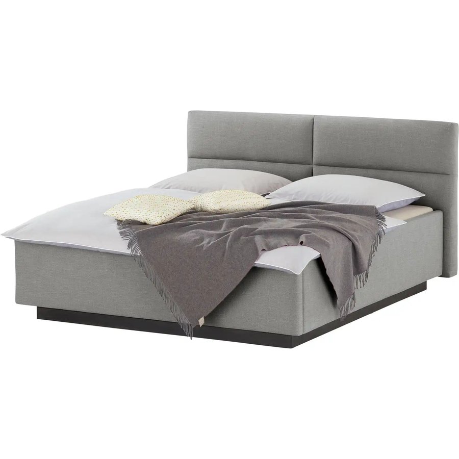 meinBett Polsterbettgestell Fara, grau