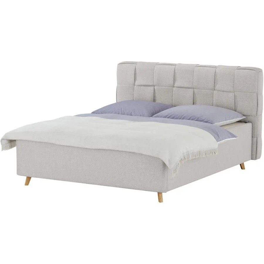 meinBett Polsterbettgestell Veifa, grau
