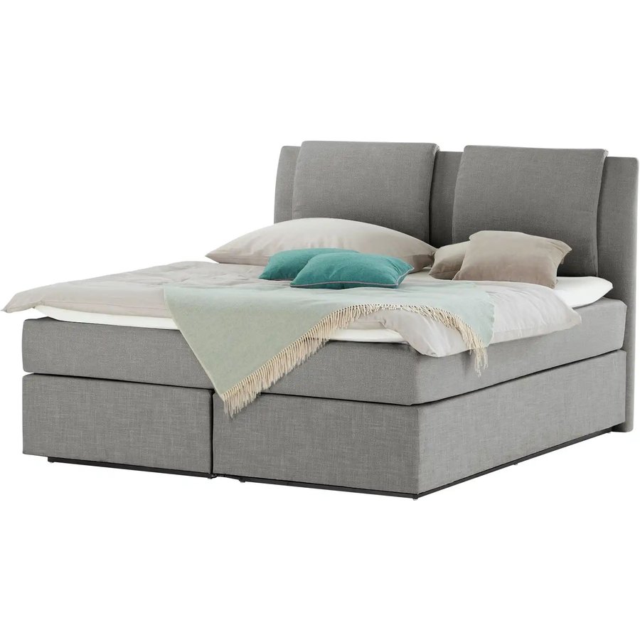 Wohnwert Boxspringbett Dormian Saman, grau