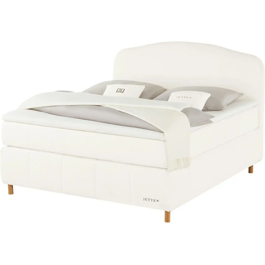 Jette Home Boxspringbett Jette Cloud, creme