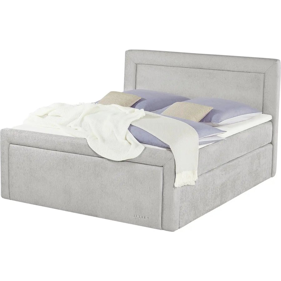 Jette Home Boxspringbett Jette Frame, grau