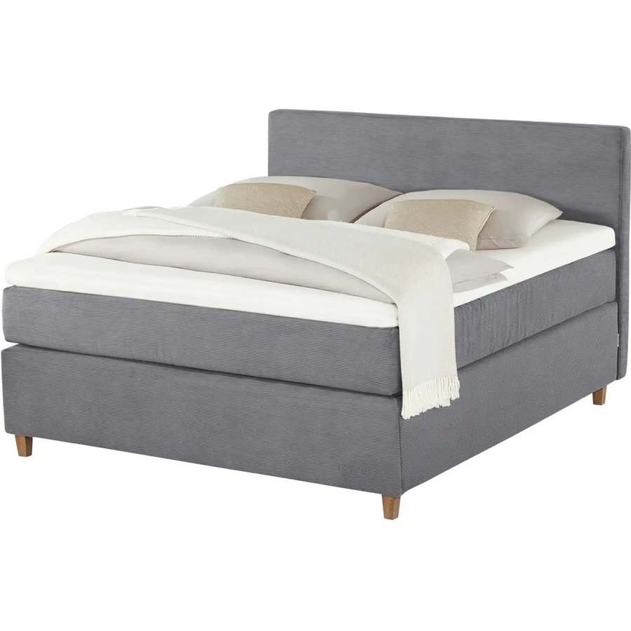 Jette Home Boxspringbett Jette Flex, grau