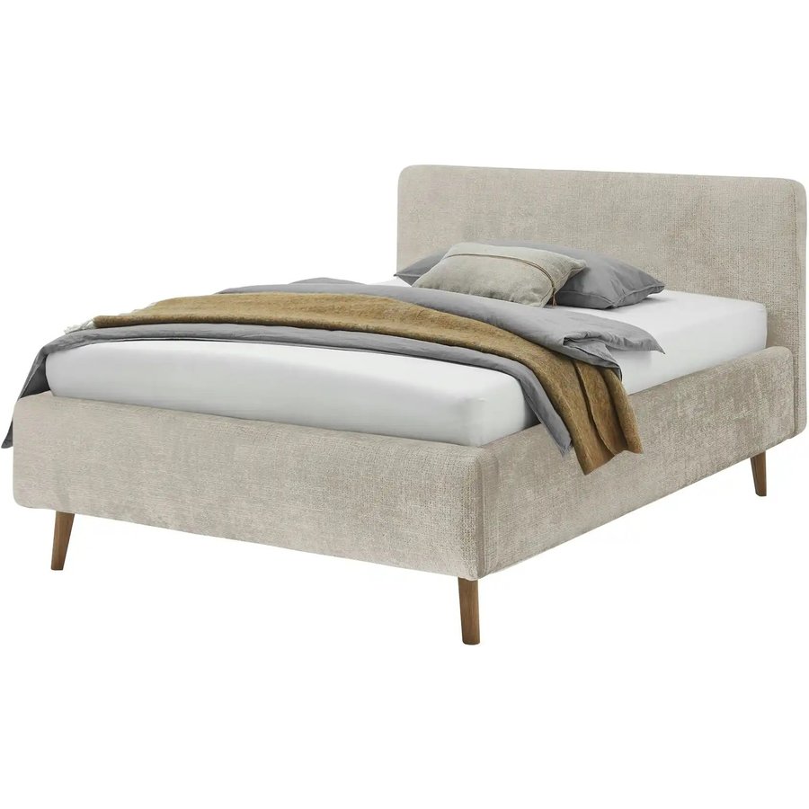 Polsterbettgestell Mattis, beige