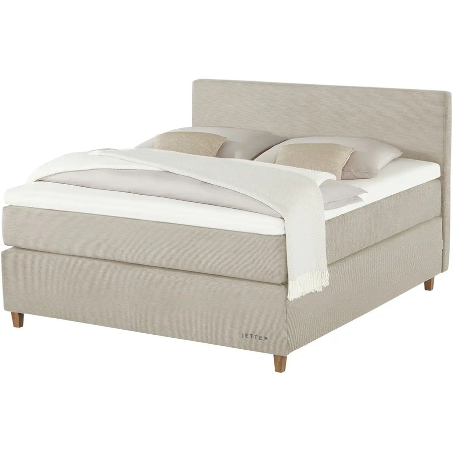 Jette Home Boxspringbett Jette Flex, beige