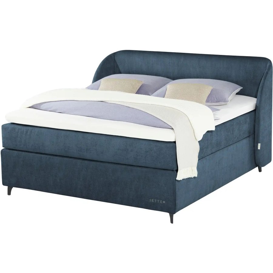 Jette Home Boxspringbett Jette Embrace, blau