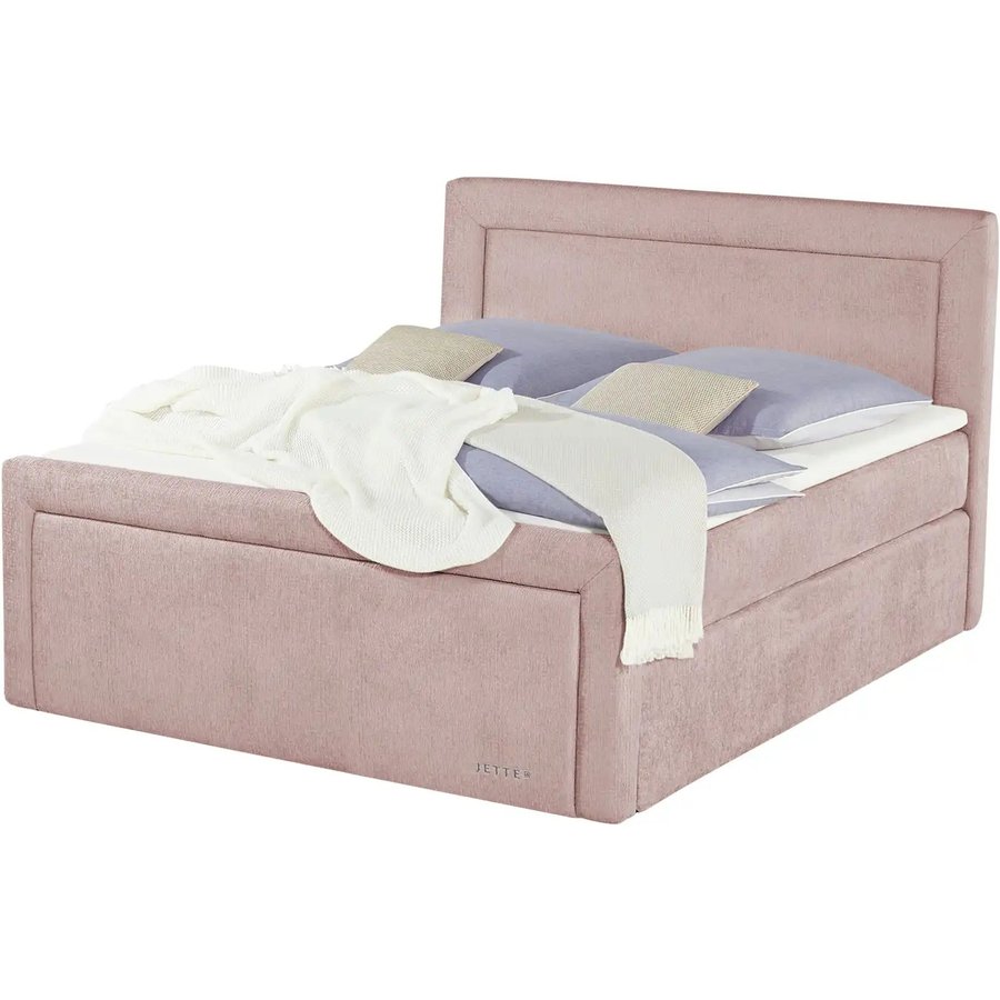 Jette Home Boxspringbett Jette Frame, rosa/pink