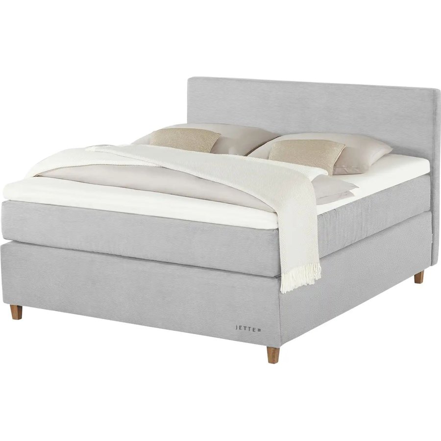 Jette Home Boxspringbett Jette Flex, grau