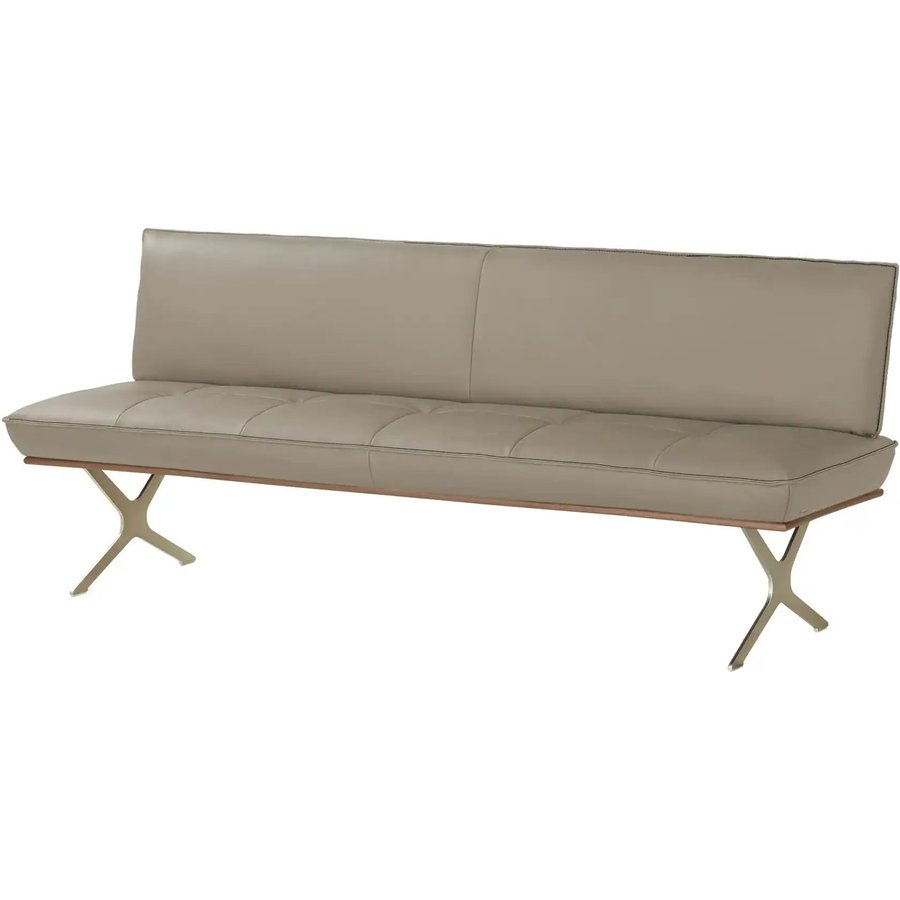 KOINOR Sitzbank Leder Dining System 1, grau