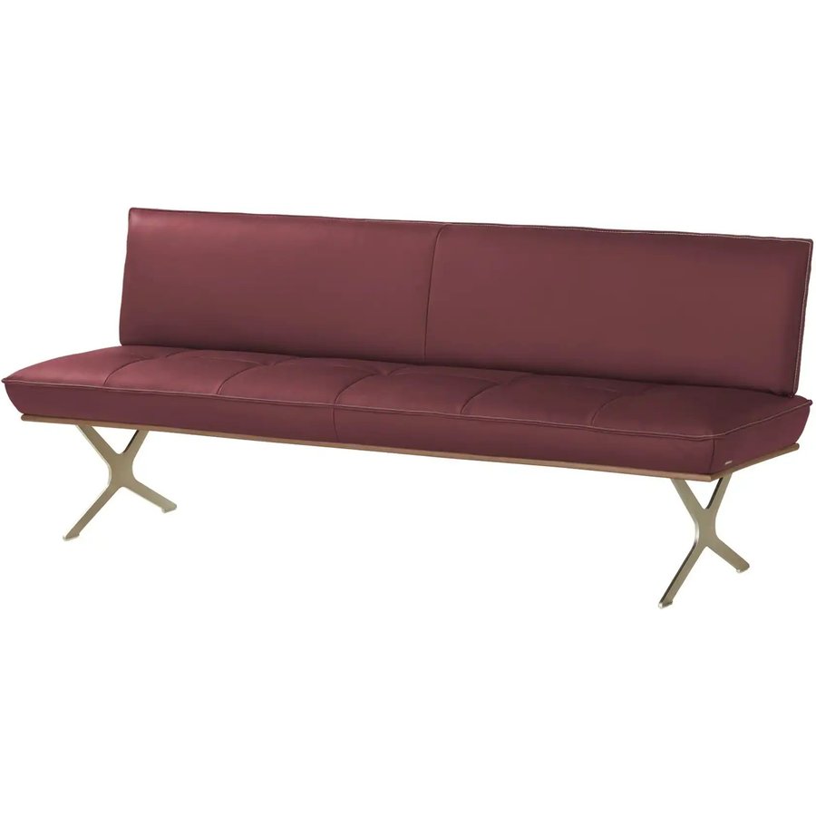 KOINOR Sitzbank Leder Dining System 1, rot