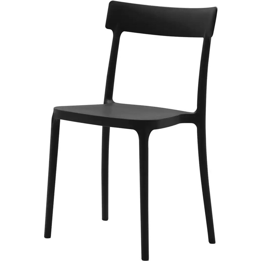 Connubia Stuhl stapelbar Argo, schwarz
