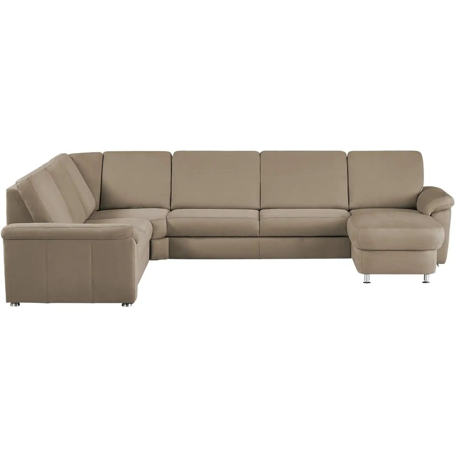 meinSofa Wohnlandschaft Mikrofaser Rita, beige