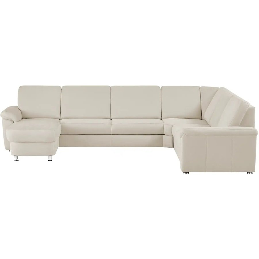 meinSofa Wohnlandschaft Mikrofaser Rita, creme