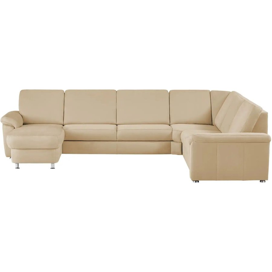 meinSofa Wohnlandschaft Mikrofaser Rita, beige
