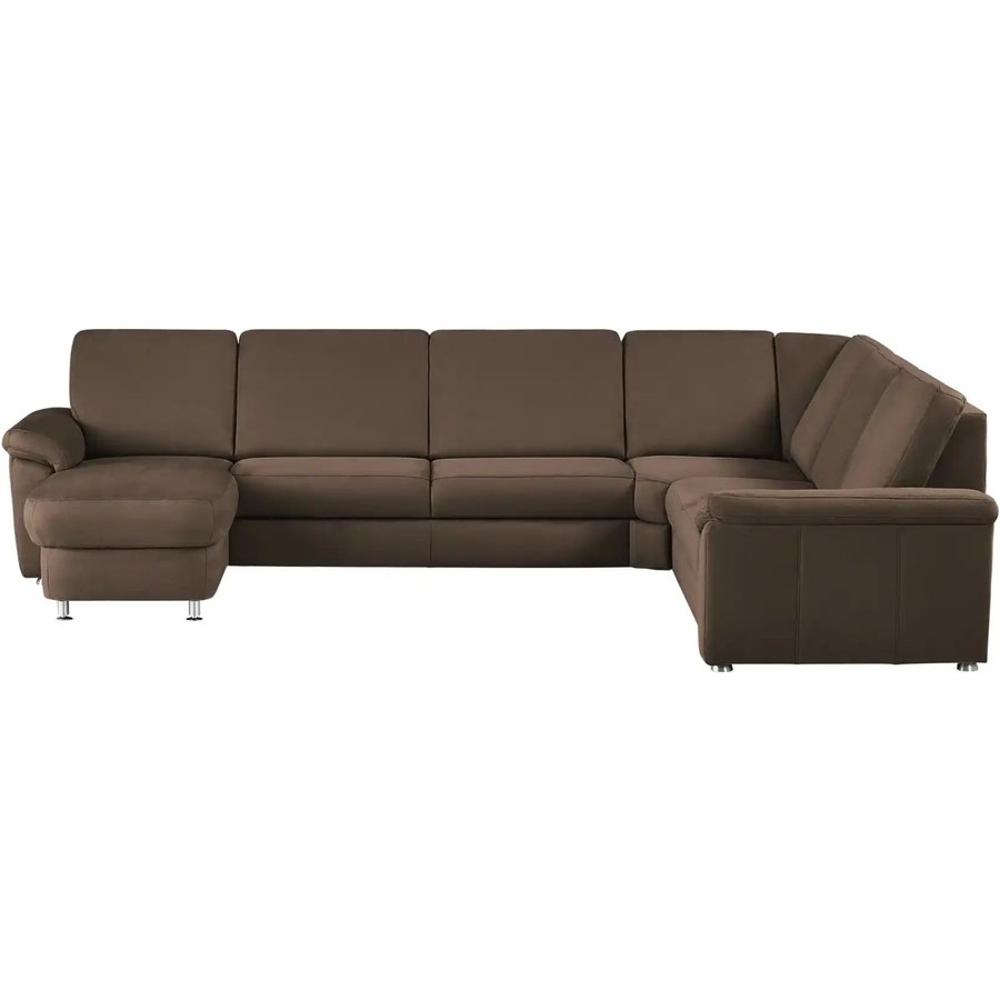 meinSofa Wohnlandschaft Mikrofaser Rita, braun