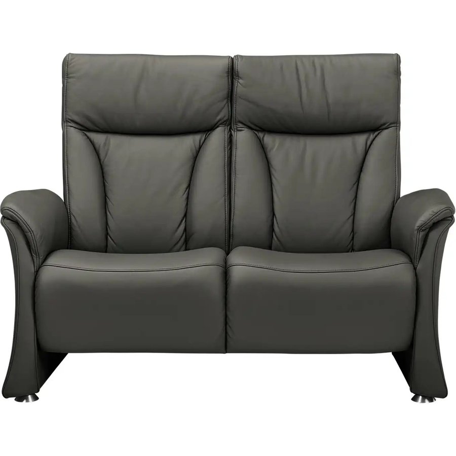 himolla Ledersofa 2-sitzig 4010, grau