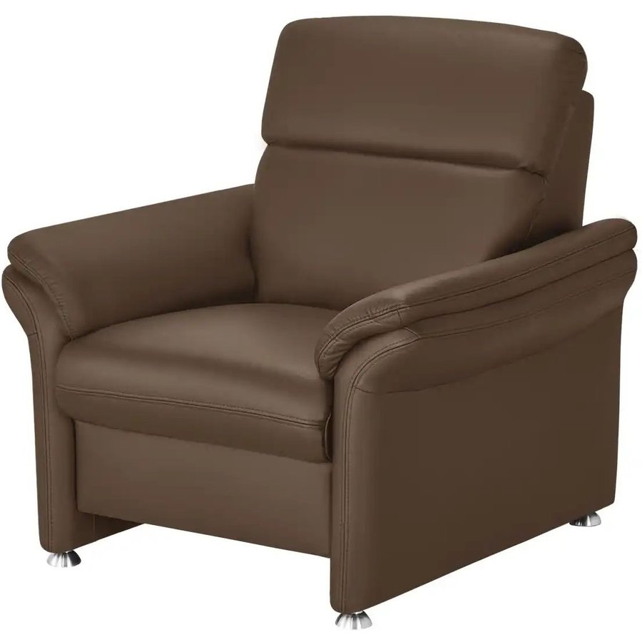 meinSofa Ledersessel Leder Manon, braun