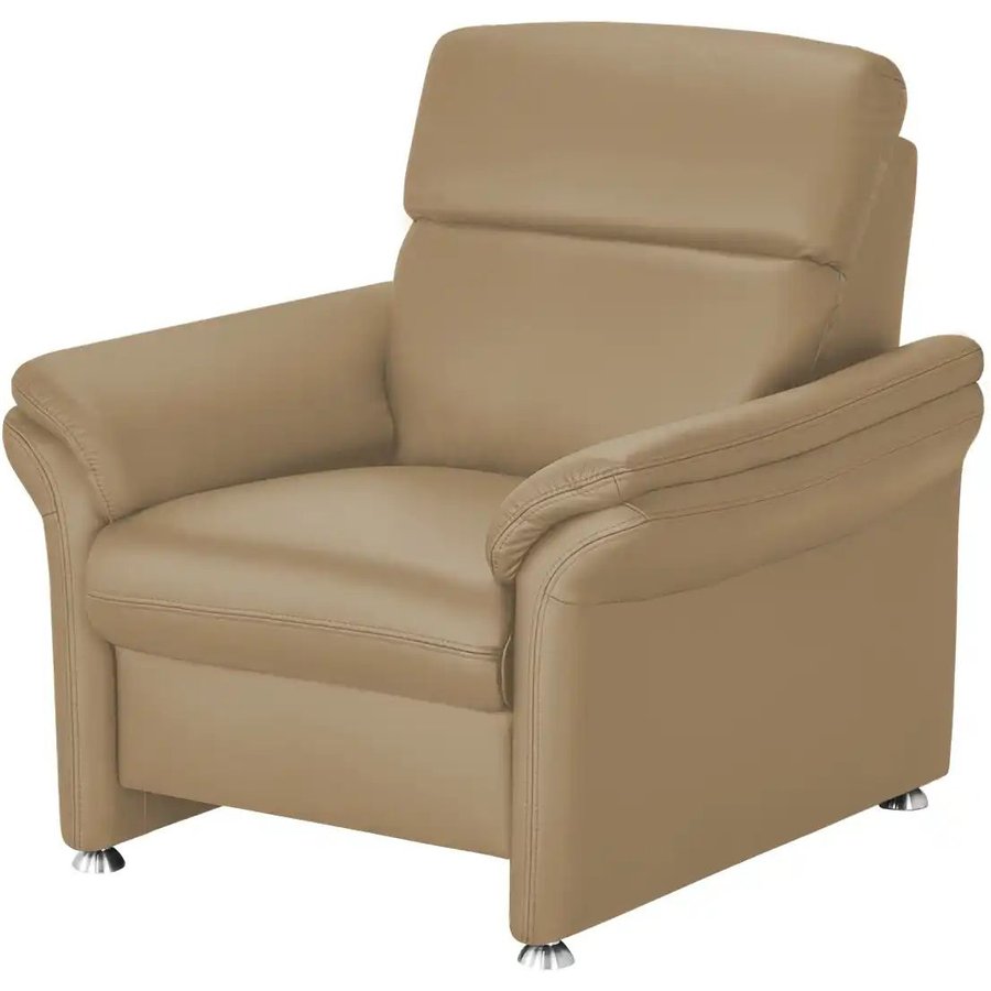 meinSofa Ledersessel Leder Manon, braun