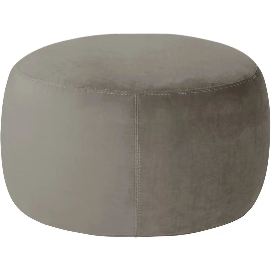 Samt Hocker Amadi, grau