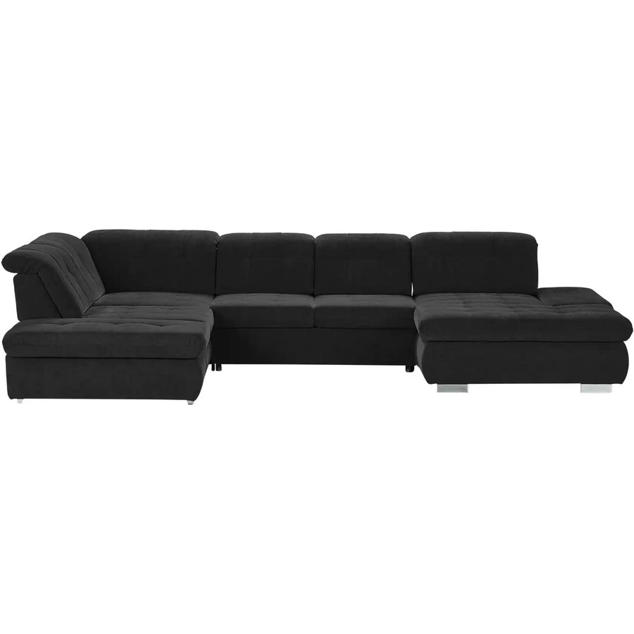 Lounge Collection Wohnlandschaft mit verschiedenen Funktionen Spencer, schwarz