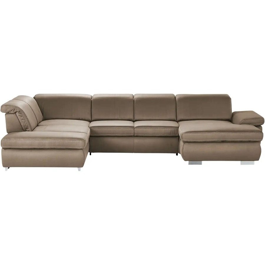 Lounge Collection Wohnlandschaft mit verschiedenen Funktionen Amanda, braun