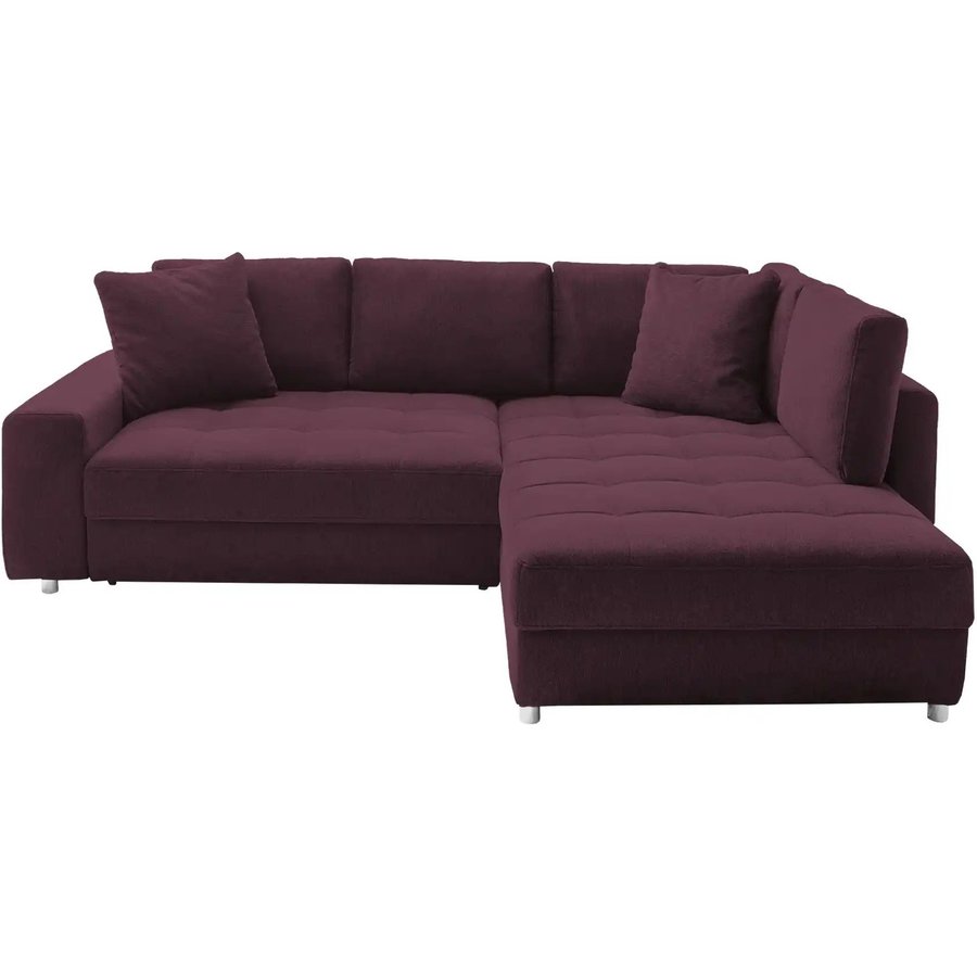 bobb Ecksofa Arissa de Luxe, rot