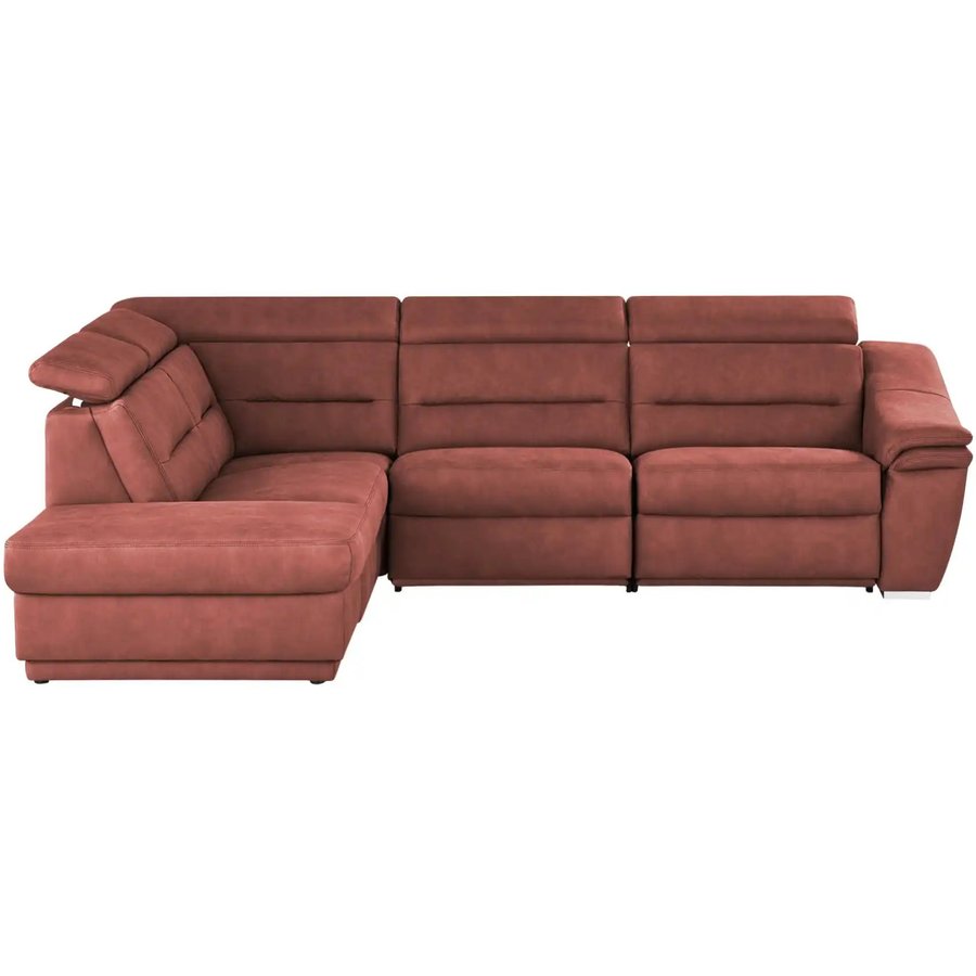 meinSofa Ecksofa Ivonne-S, rot