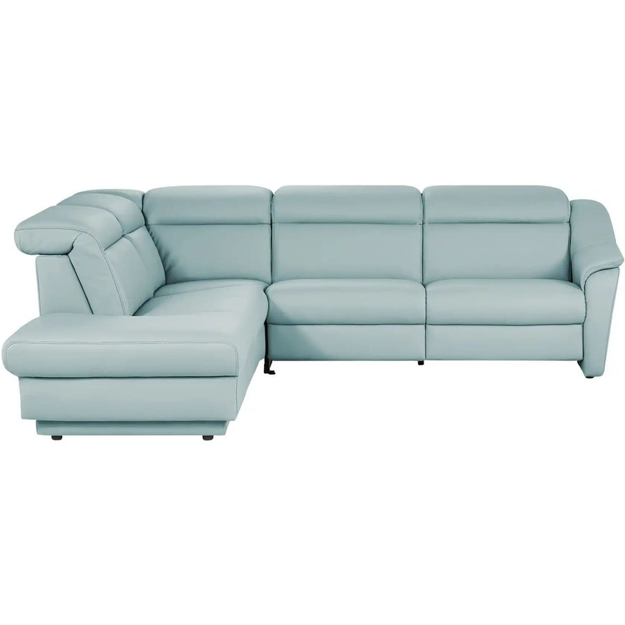 himolla Ecksofa Leder 9707, blau