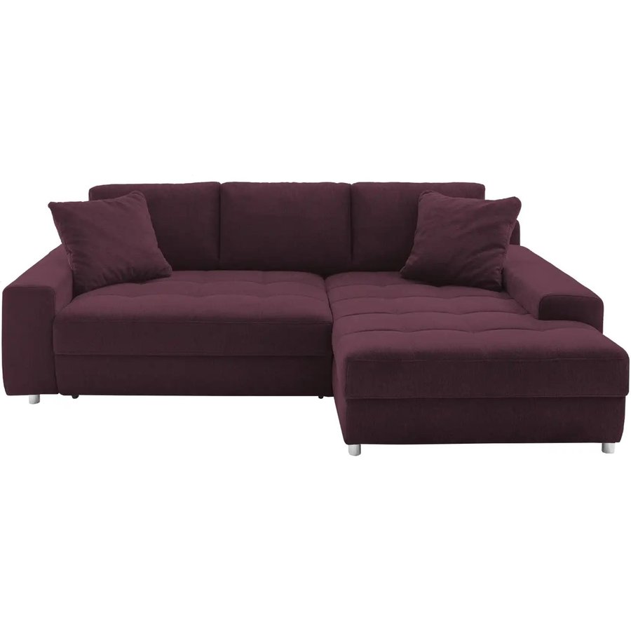 bobb Ecksofa Arissa de Luxe, rot
