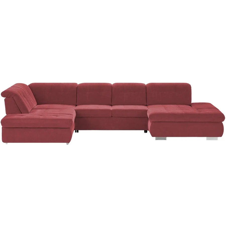 Lounge Collection Wohnlandschaft mit verschiedenen Funktionen Spencer, rot