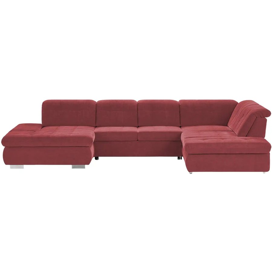 Lounge Collection Wohnlandschaft mit verschiedenen Funktionen Spencer, rot