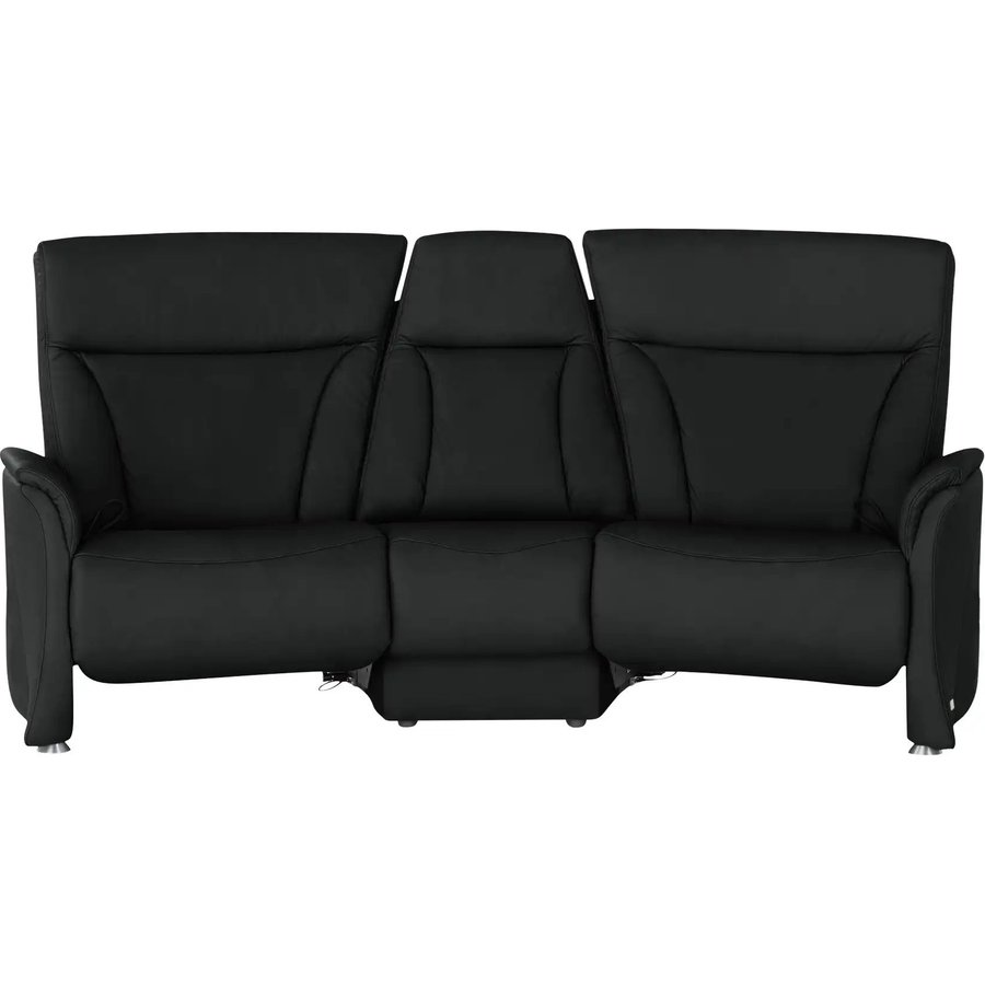 himolla Trapezsofa 4010, schwarz