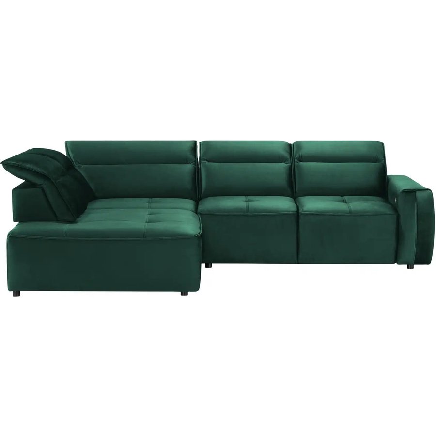 switch Ecksofa Colombo, grün