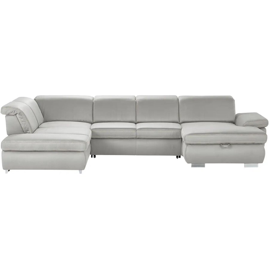 Lounge Collection Wohnlandschaft mit verschiedenen Funktionen Amanda, grau