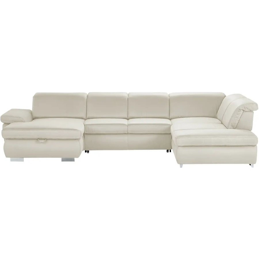 Lounge Collection Wohnlandschaft mit verschiedenen Funktionen Amanda, creme