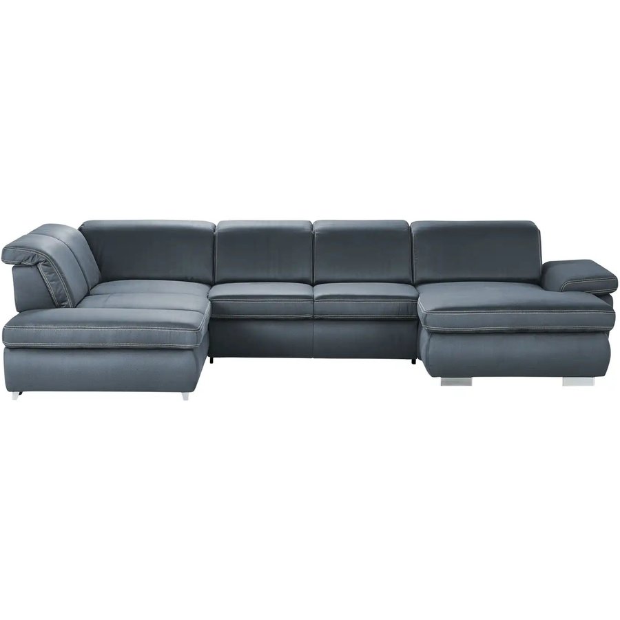 Lounge Collection Wohnlandschaft mit verschiedenen Funktionen Amanda, blau