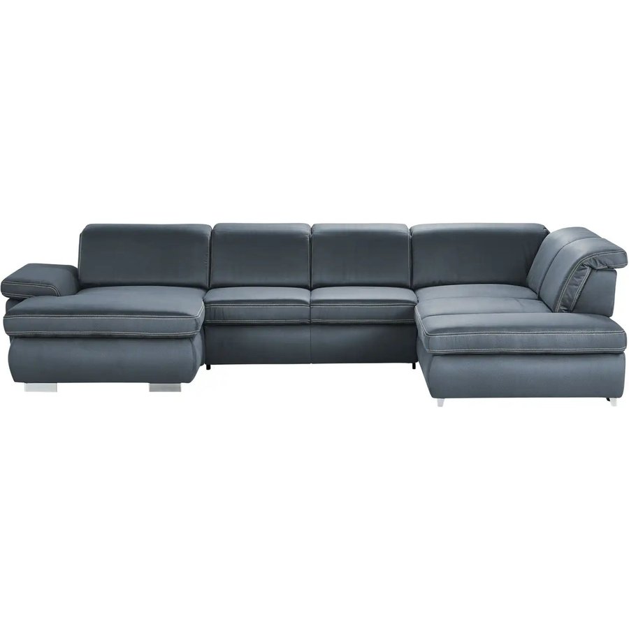 Lounge Collection Wohnlandschaft mit verschiedenen Funktionen Amanda, blau